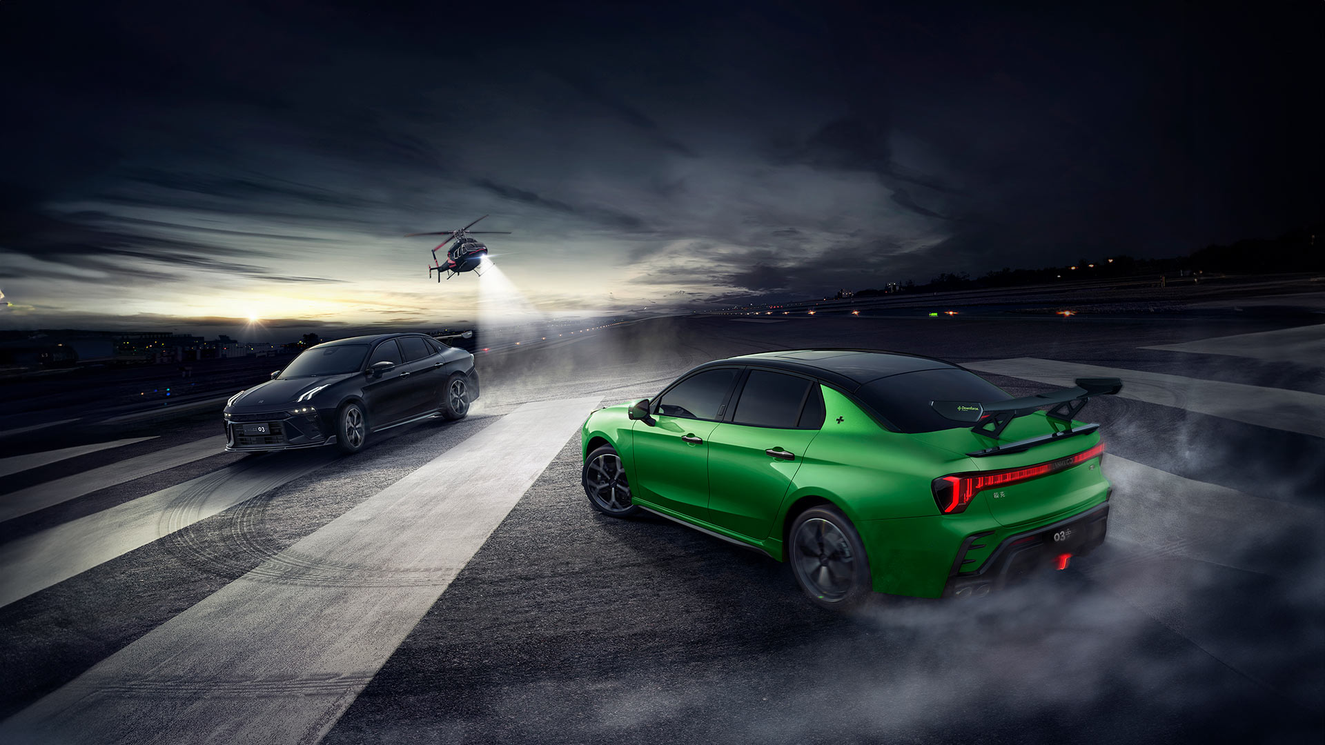 Гибридный автомобиль Lynk&Co 03+ HEV